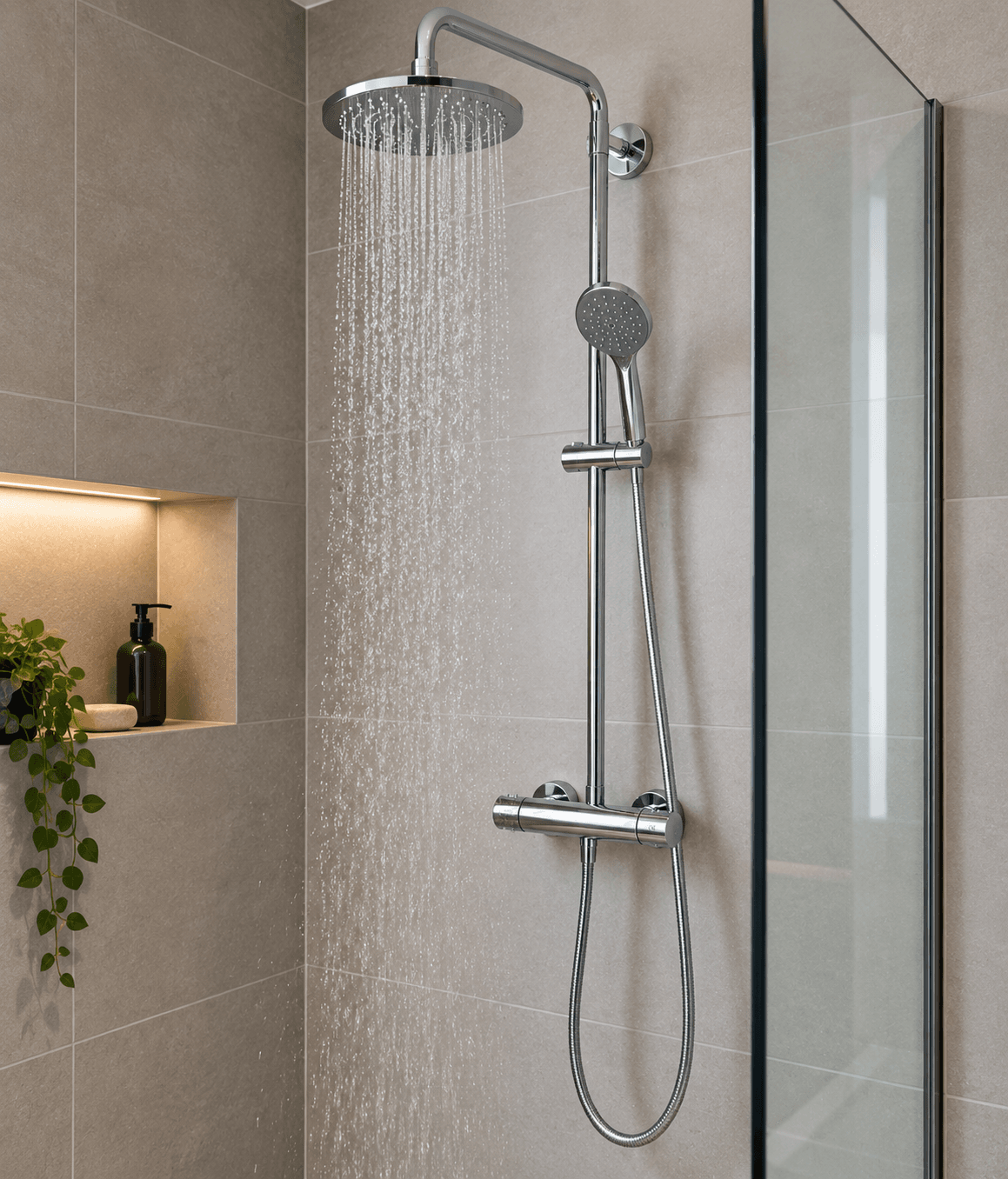 douche installeren
