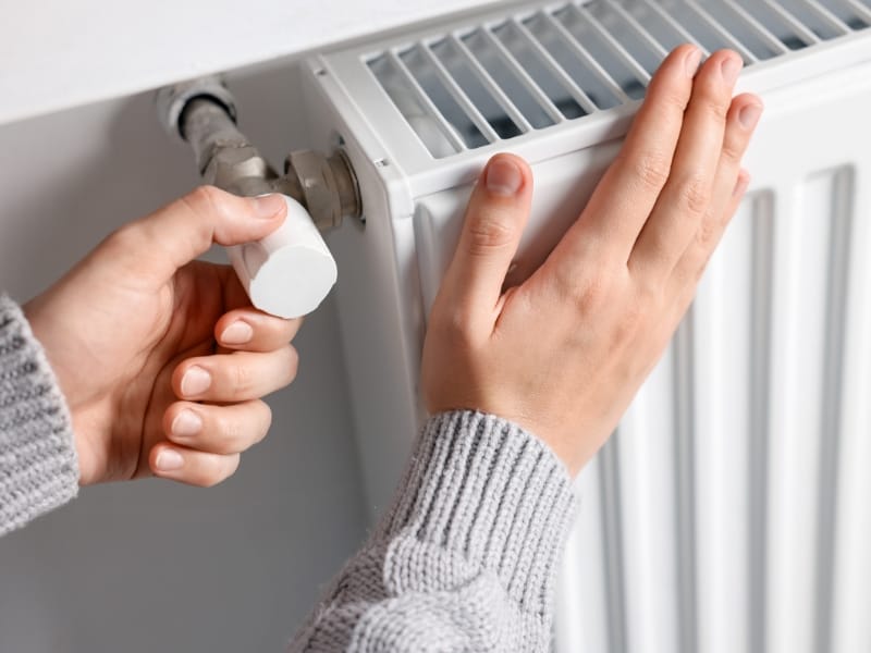 Tikkende Radiator Doorn
