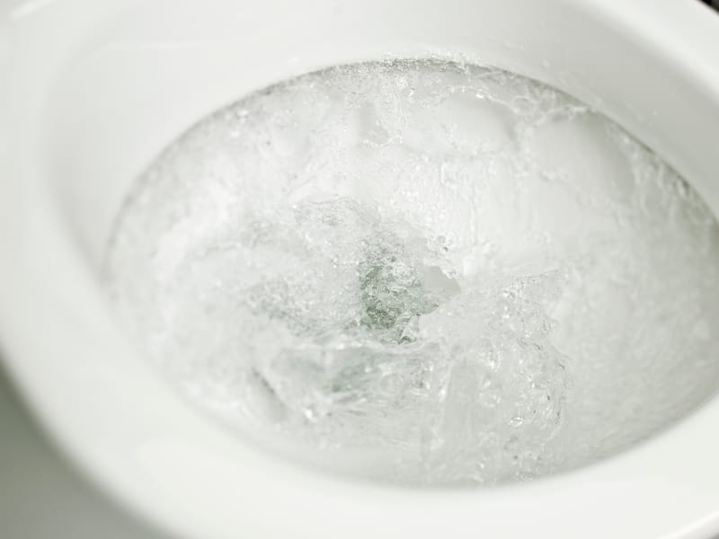 Toilet blijft lopen
